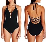 Women's Swimwear Retro One Piece Swimsuits Sexy Bikini Cross Back Bathing Suits