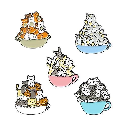 huiouer Pin's en forme d'animal Kawaii - Pour fan de jeu vidéo Cover