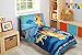Disney Lion Guard Wild Team 4 Piece Toddler Bedding Set, Blue/Gray/Tan