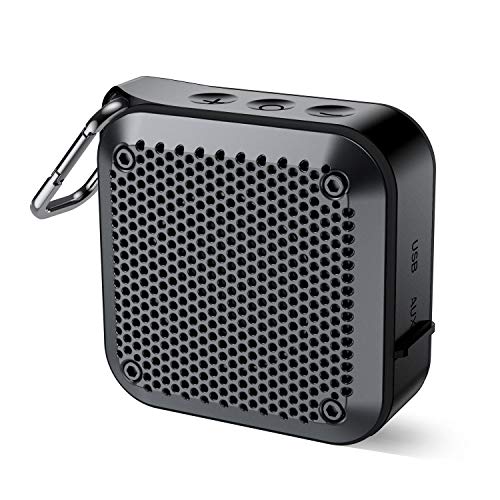 AUDIIOO KIYEDAM IPX7 Waterproof Bluetooth Speakers Portable Wireless, Shower Speakers with (Black, BT525) by KIYEDAM - Used condition - US$14.18