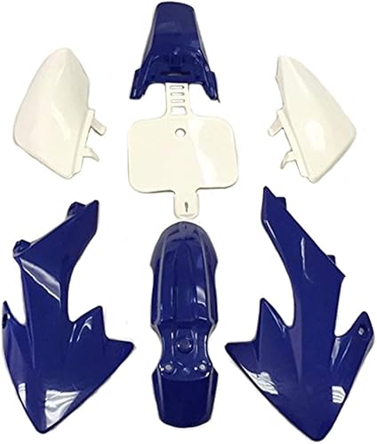 Miniatura 2 de HONGK - Kit de guardabarros de plástico azul Motorctcly para trabajo de carenado compatible con CRF XR XR50 CRF50 Clone 125CC Pit Dirt Bike