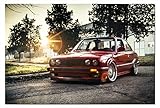 bmw 325i e30 automobile sportive  Leinwand-Bild Auto BMW 3 E30 M3 Wandbild Automobil Bilder Dekoration Sportwagen Kunstdruck
