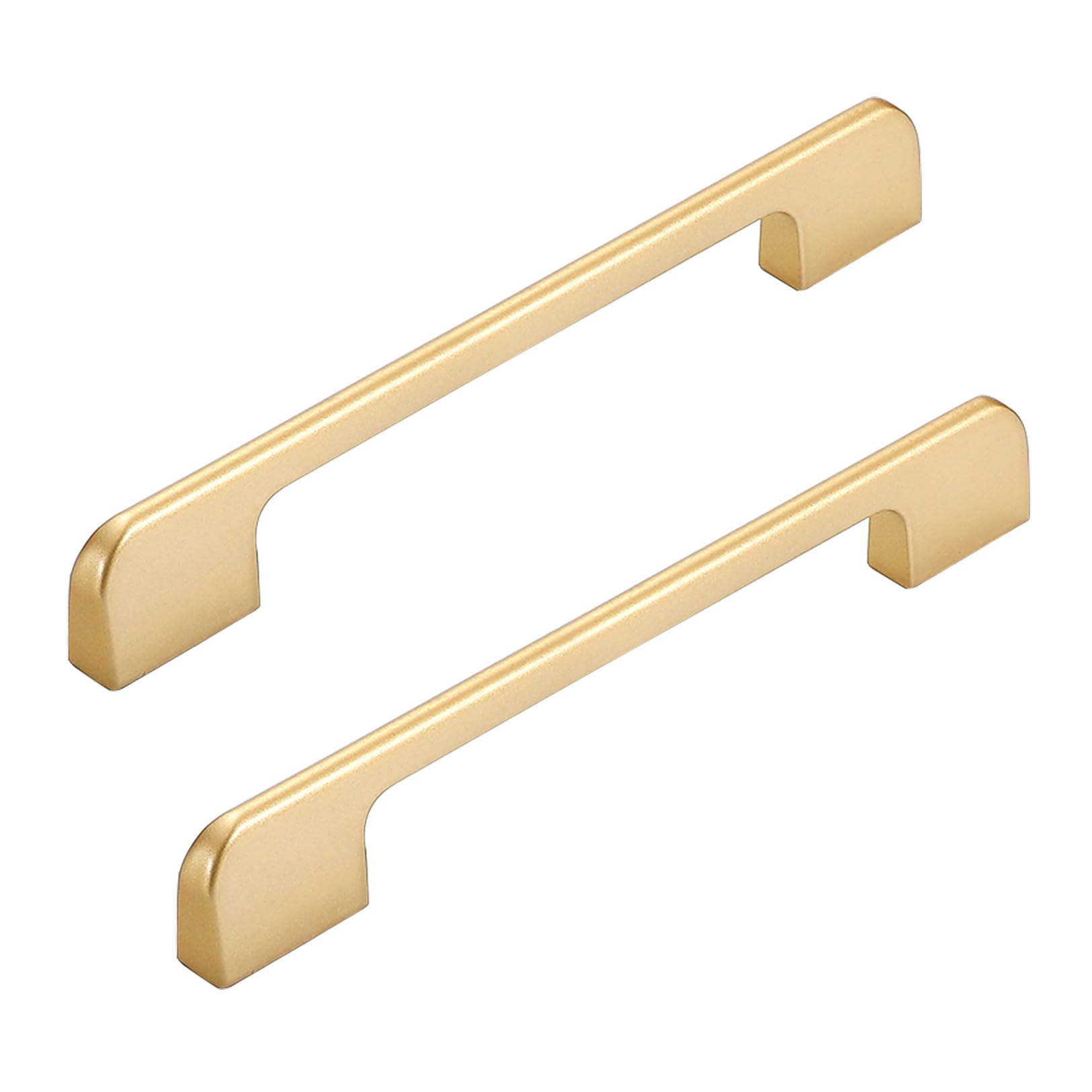 Poignées de placard dorées 800mm lot de 2 en alu pour armoire dressing