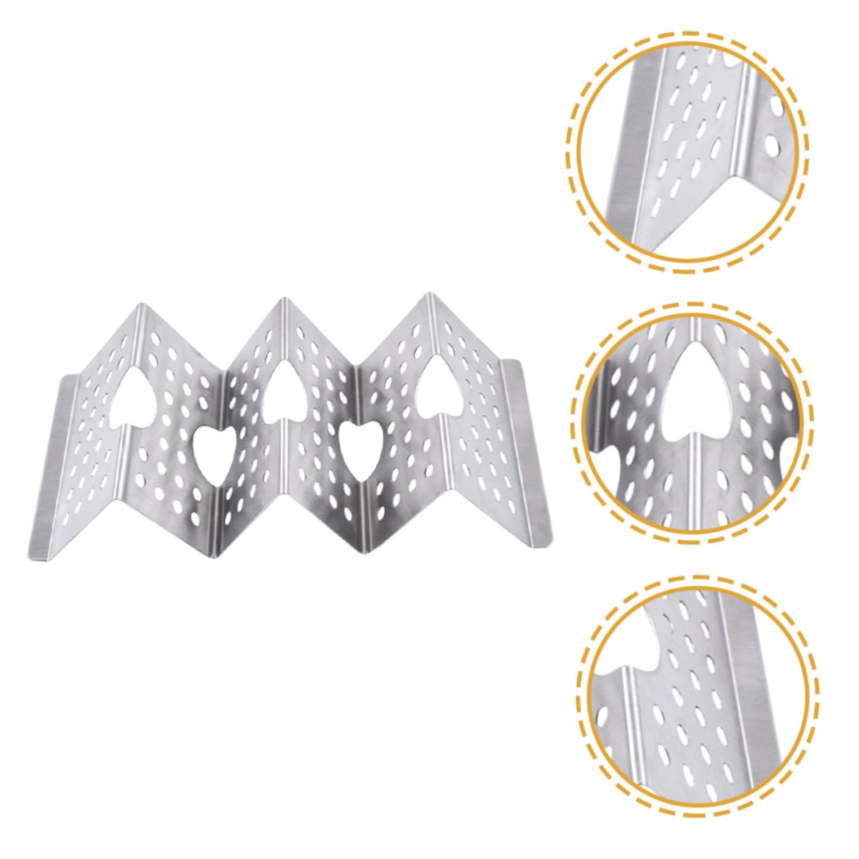 COLLBATH Burrito Holder Stand Mexican Food Tray Tortilla Serving Rack Small Compact Kitchen Essential