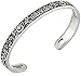 Alex and Ani Fortune's Favor Cuff Rafaelian Silver Bangle Bracelet
