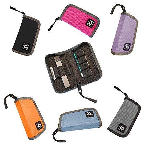 Carrying Case Wallet Holder for JUUL and Other Popular Vapes | Holds Vape