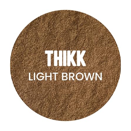 THIKK Keratin Hair Thickening Powder (Light Brown, 30g) - Image 2