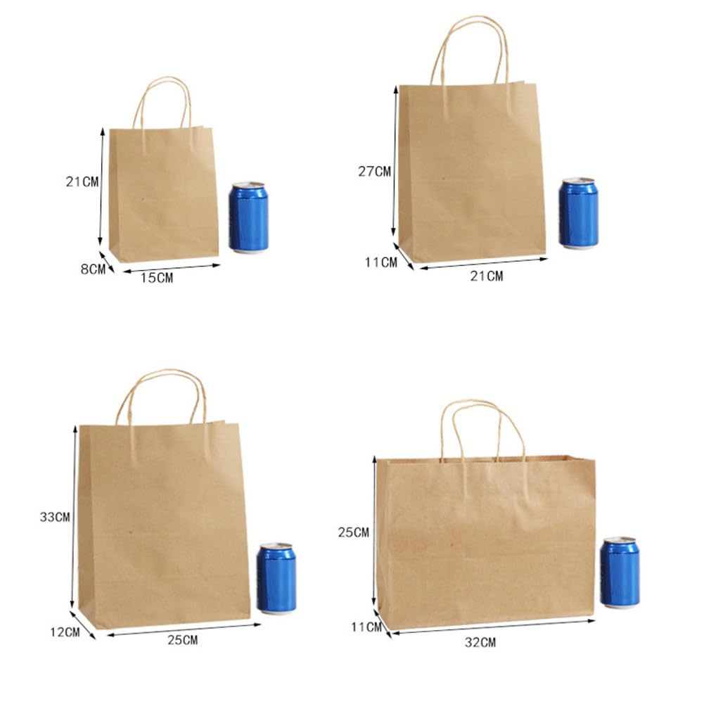 Torebki na prezenty, 25 sztuk, 25 x 12 x 33 cm, torebki papierowe w kształcie serca, z uchwytem, torebki papierowe do noszenia, torebki na prezenty, prezenty dla gości, torebki imprezowe, na Boże