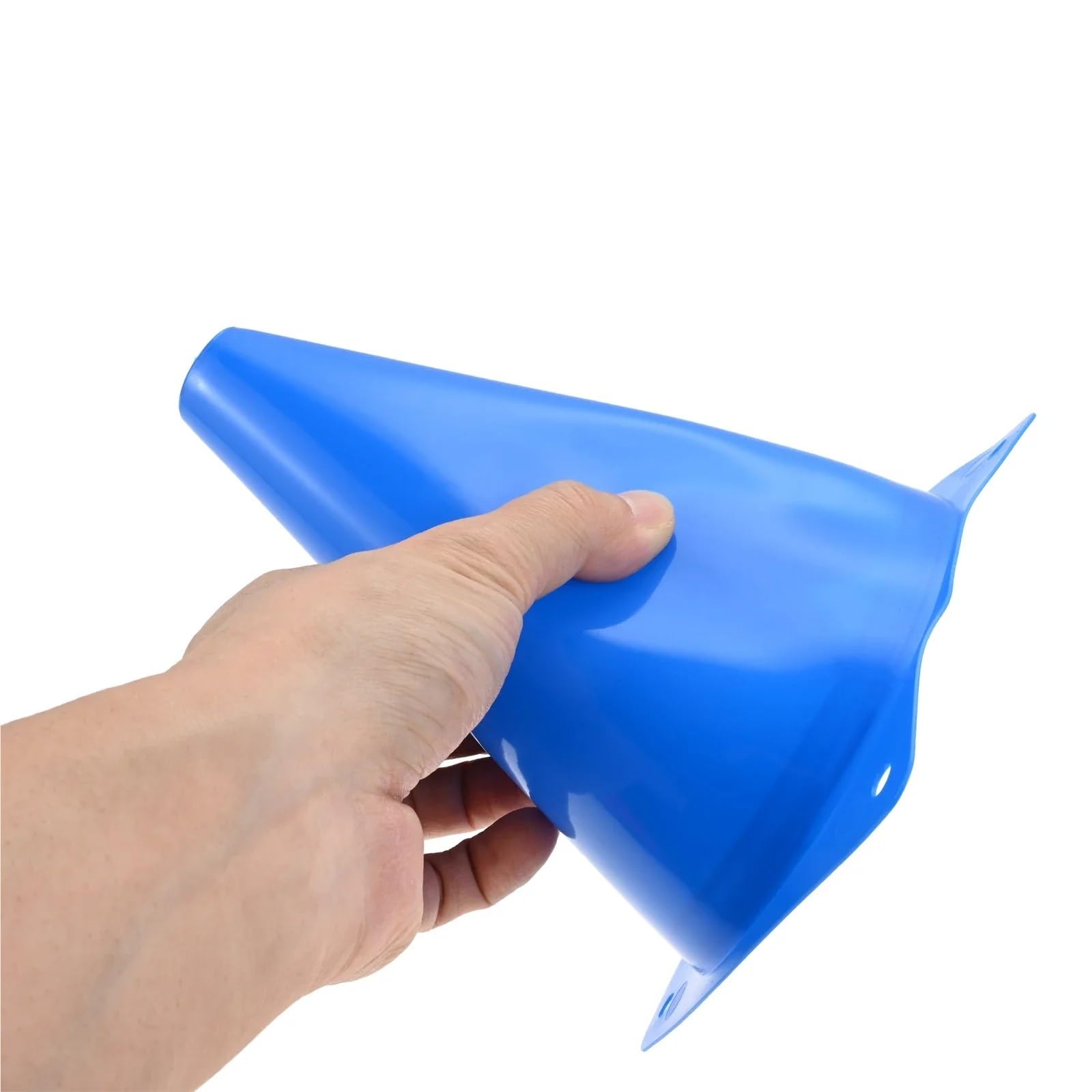 Plastikowe stożki piłkarskie 24 szt. z torbą do przechowywania treningu piłkarskiego, ćwiczeń zwinnościowych, markera terenowego, gry na świeżym powietrzu(Orange)