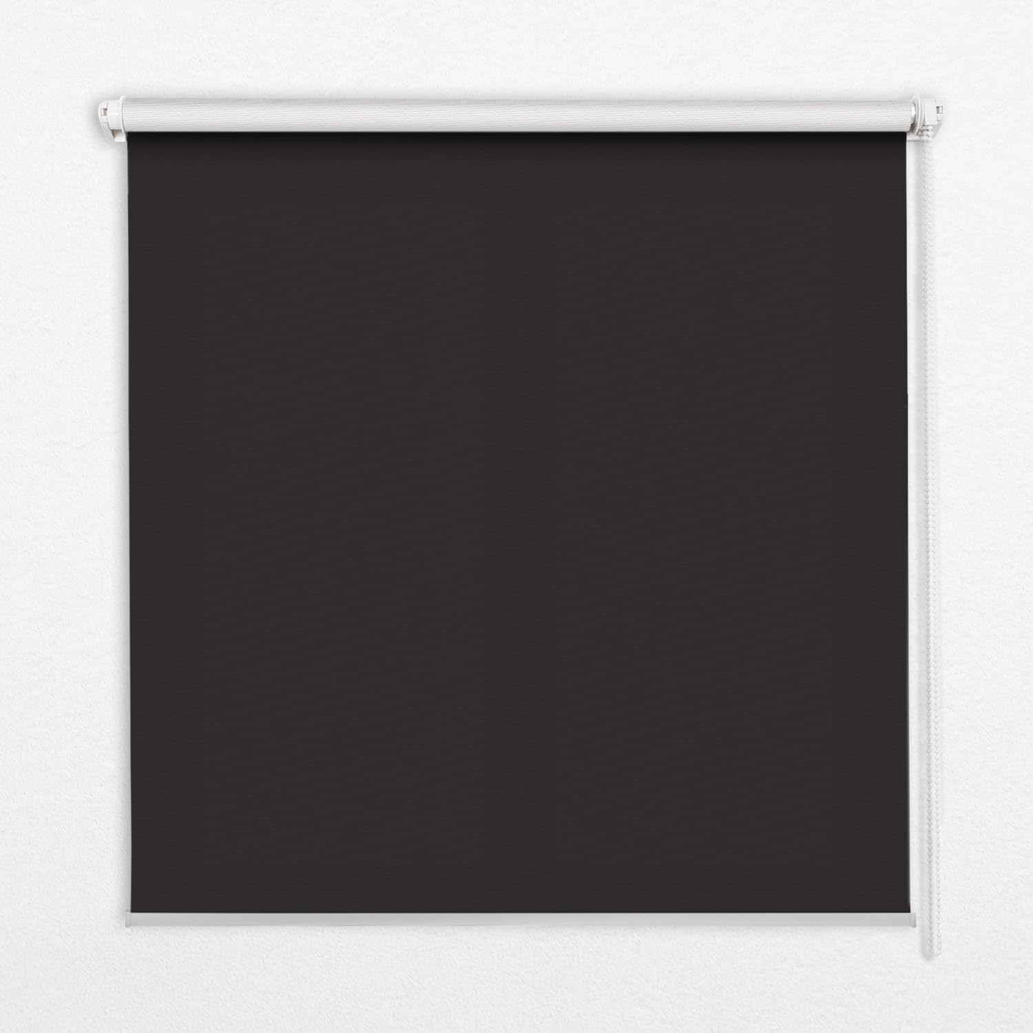 Store enrouleur perméable noir 140x240cm Tulup sans perçage pour fenêtres