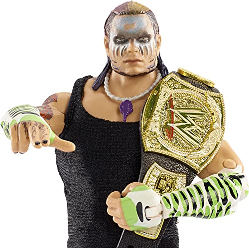 WWE HCH14 - Jeff Hardy Actionfigur Ultimative Edition, ca. 18 cm groß, ab 8 Jahren – Bild 3