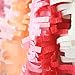 Just Artifacts Premium Crepe Paper Rolls - 8-Feet Length/20-Inch Width (5pcs, Color: Shades of Green)