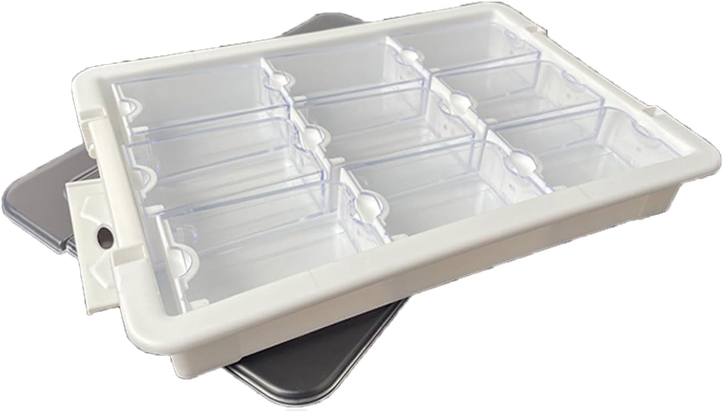 Versatile Bead Sorting Container Accessory With Secure Lid For Craft Enthusiasts Clear Storage Case Organization