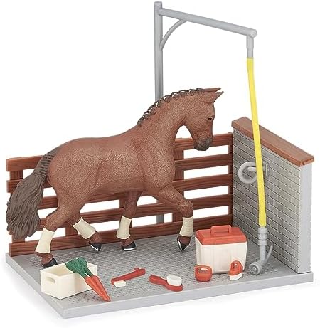 Papo - Grooming Box and Accessories Toy for Kids - Ages 3+ - Equestrian World Collection - Creative Play Horse Care - Gift Idea Toy for Girls and Boys image 2