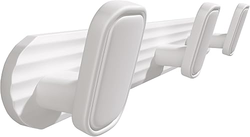 Miniatura 11 de Perchero de pared para colgar abrigos, perchero negro con 4 ganchos, ganchos de aluminio para colgar abrigos, sombreros, bolsos, toallas, soporte