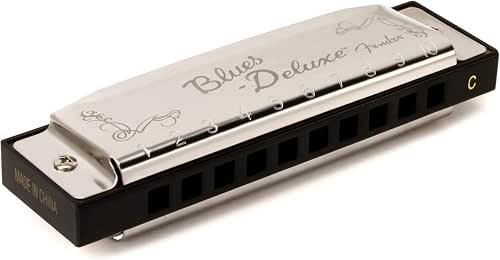 Fender Blues Deluxe Harmonica, Guitar Accessories, Key of C |