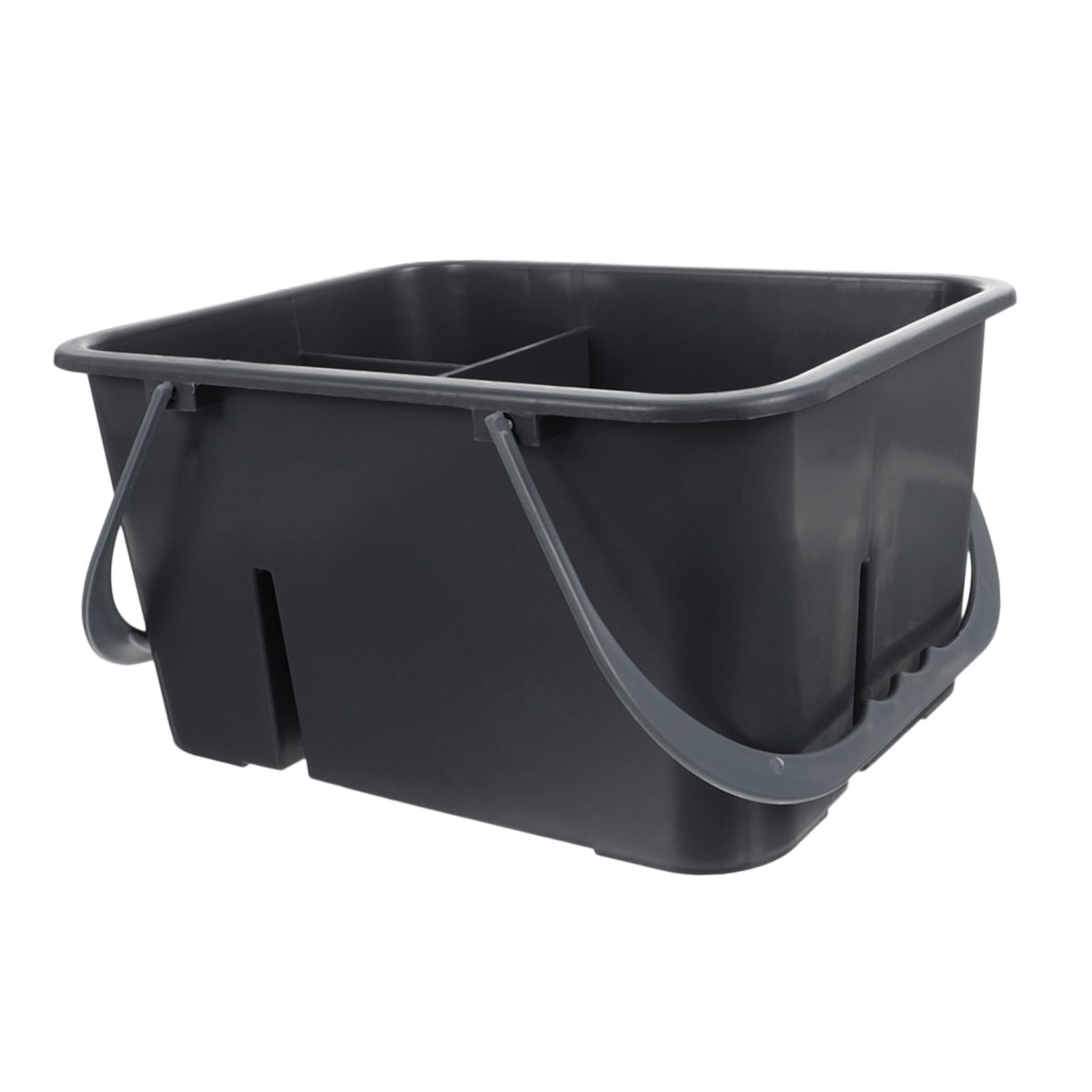 POPETPOP Panier pour Organisation à 4 Compartiments de Rangement en Plastique Poignée Portable et Rangement pour Salle de Bain des Accessoires
