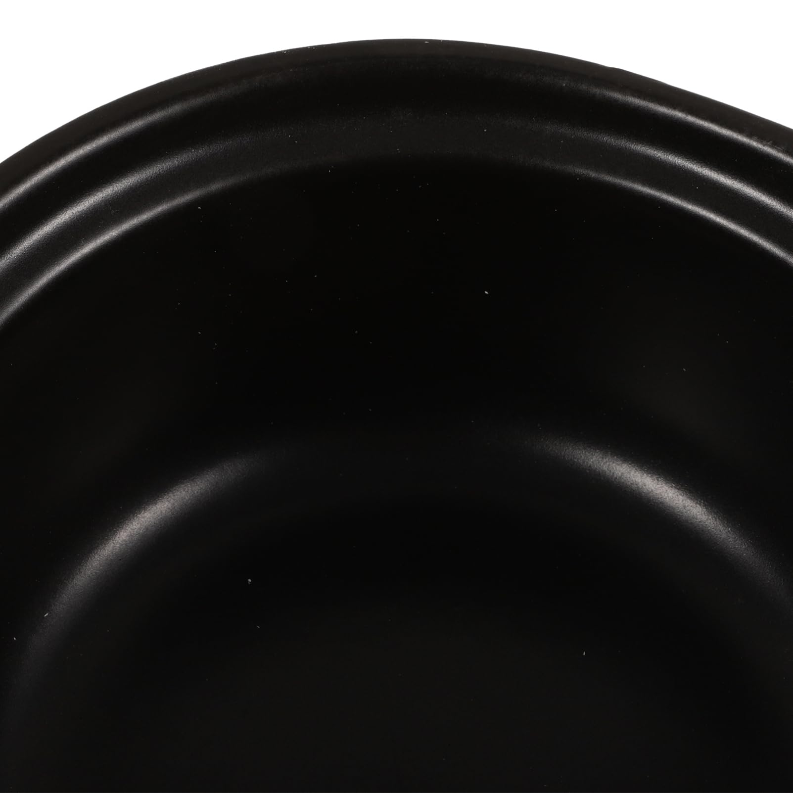 Amosfun Cazuela de Barro Resistente al Desgaste de 1.3l Doble Asa Adecuado para Cocinar Gachas para Sopa en Cocina Doméstica y Restaurante
