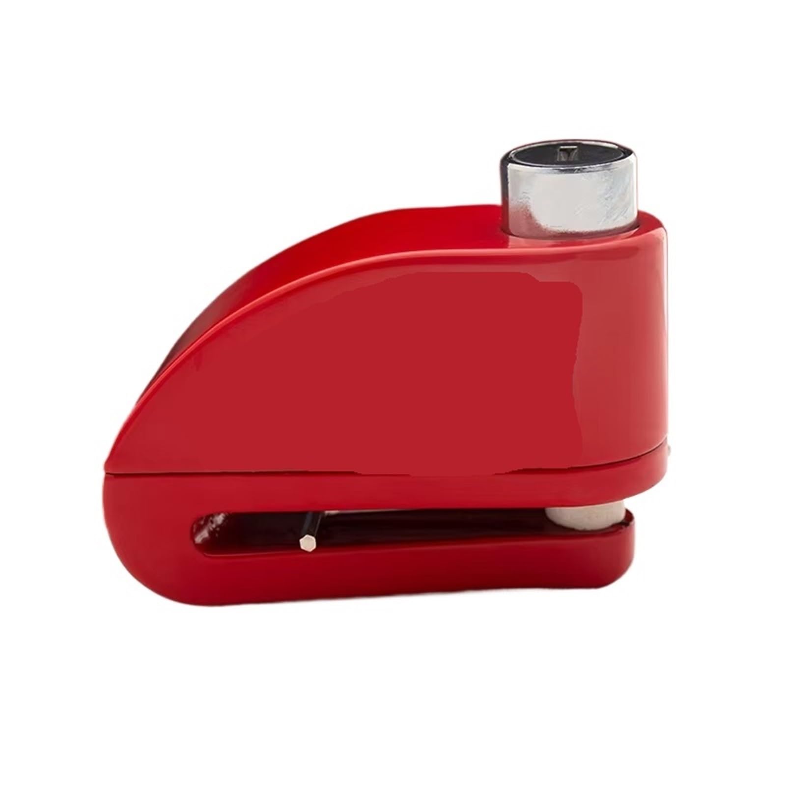Chain Lock Motorcycle Anti-Theft Locks, Safety Protection Aluminum, Guarantee Alarm Reminder Motorbike Lock(Red)