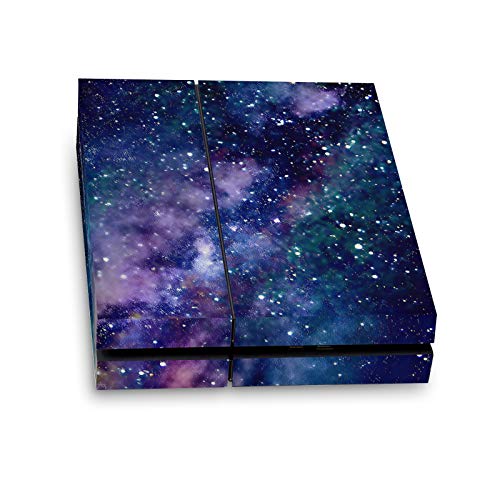 Skin PS4 vinyle anti-rayures protection console PlayStation 4 motif galaxie