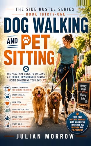 Dog Walking and Pet Sitting: The Honest Guide to Building a Dog Walking and Pet Sitting Business (The Side Hustle Series Book 31)