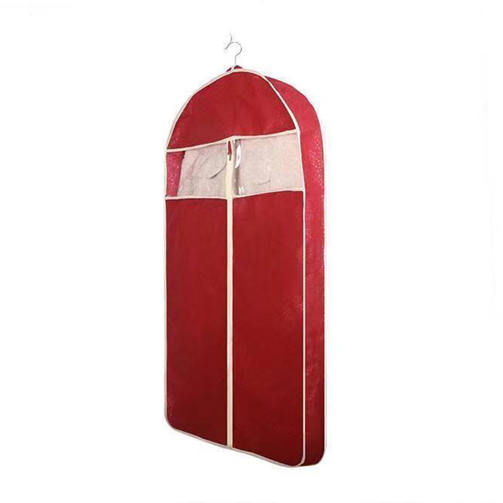 Clothes Cover for Hanging Non Woven Fabric Washable Garment Bags for Hanging Clothes for Closet Storage Jackets Dresses
