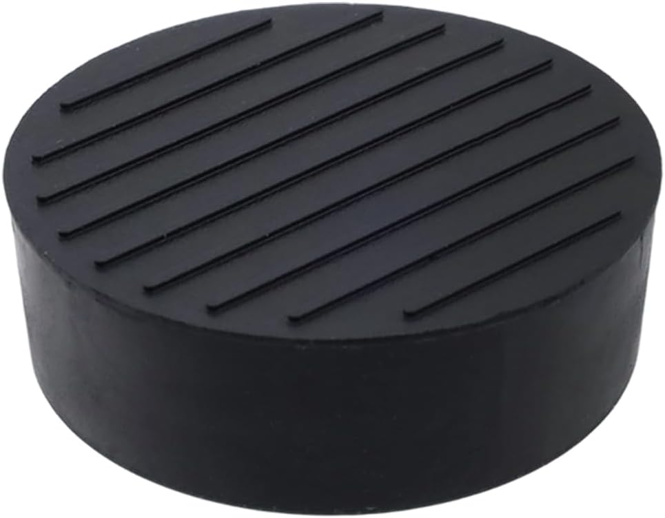 Semetall Non Slip Furniture Coasters 1.5 Inch Rubber Caster Cups - 4 Pack Black Floor Protectors for Bed Couch Table Chair