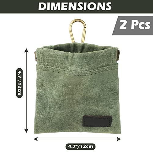 Kamehame Dog Treat Pouch Treat Bags for Dog Training 2 Pcs Small Puppy Dog Walking Bag for Pet Puppy Travel or Outdoor Daily Use - Image 2