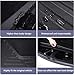 Elsetyler Custom Fit for Cargo Liner 2023-2025 Land Rover|Range Rover Sport Behind The 2nd Row - Black TPE All Weather Heavy Duty Waterproof Rear Cargo Tray Trunk Floor Mat Protector