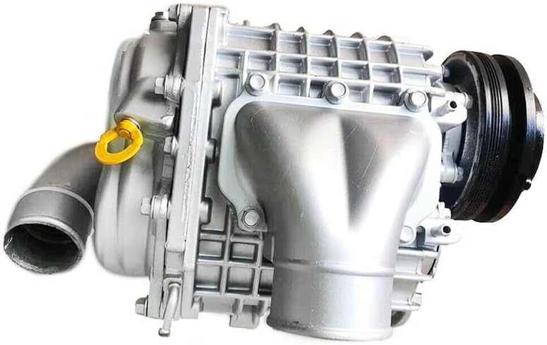 SC14 Car SUV Universal Car Supercharger Turbocharger Compatible With Cherokee Toyota Previa BuicK 2.0L-3.5L (With V Pulley)