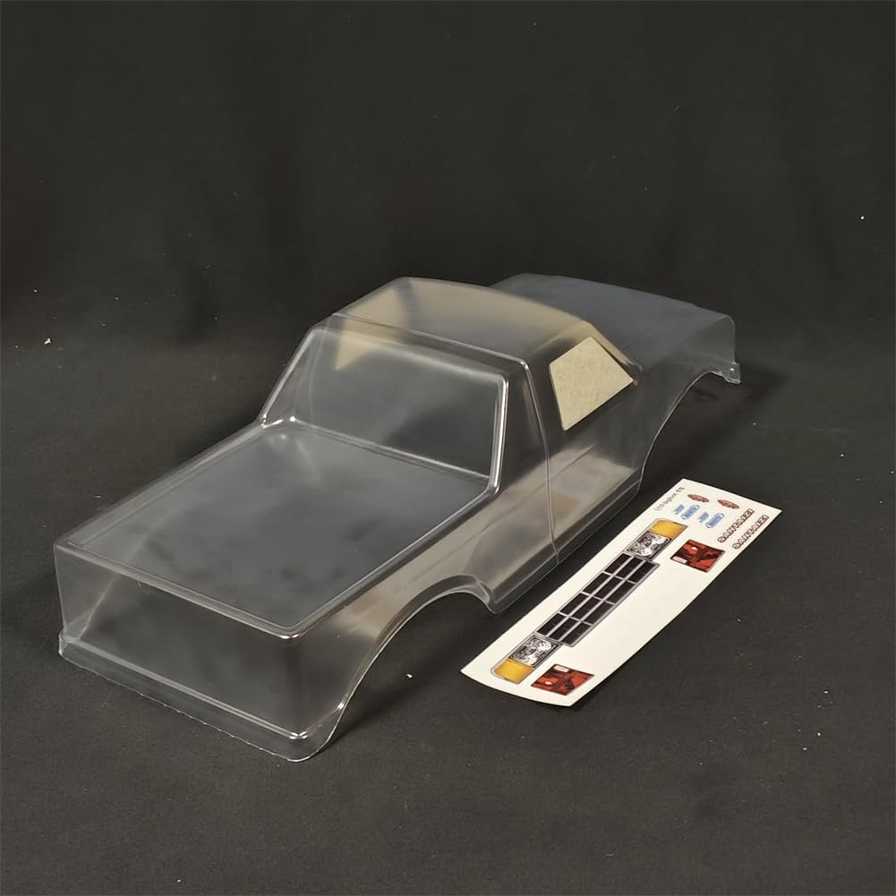 SANTAIZI 1/10 Scale Car Shell Rc Body Shell Replacement for MT 260 Wheelbase Turck (Clear)