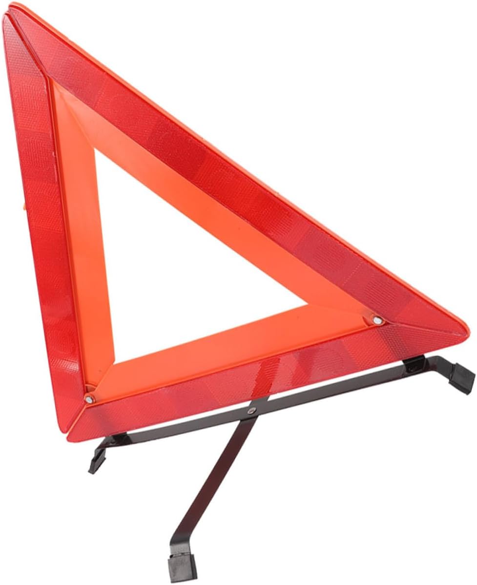 Car Safety Kit Reflective Roadside Warning Sign Sign 3 Legs for Roadside Assistance 1 Pc