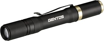GENTOS Lexus RX-304R LED Flashlight, USB Rechargeable, Brightness 200 Lumens, Operation Time 2 Hours, Dustproof, Splash Resistant, Uses Dedicated Rechargeable Battery, ANSI Standard Compliant