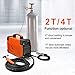 HITBOX TIG Welder 110V 220V 200A 2T 4T TIG Stick MMA IGBT Inverter High Frequency Dual Volatge Welding Machine (Model: TIG200A)