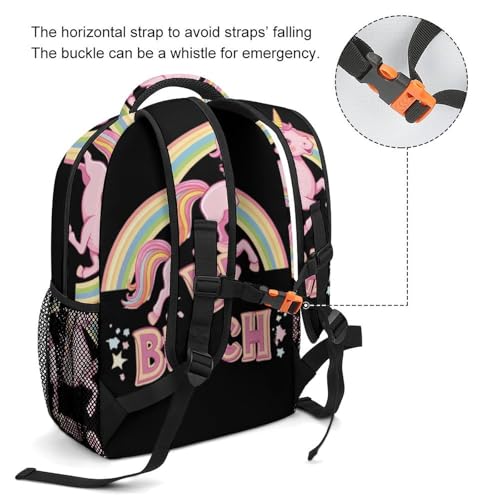 Butch Funny Backpack Casual Daypack Lightweight Shoulders Bag for Men Women Cute Print3