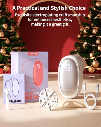 Coldsky YM02 Fabric Shaver 1200Mah 𝗥𝗲𝗰𝗵𝗮𝗿𝗴𝗲𝗮𝗯𝗹𝗲 Lint Remover Portable Sweater Shaver thumb #6