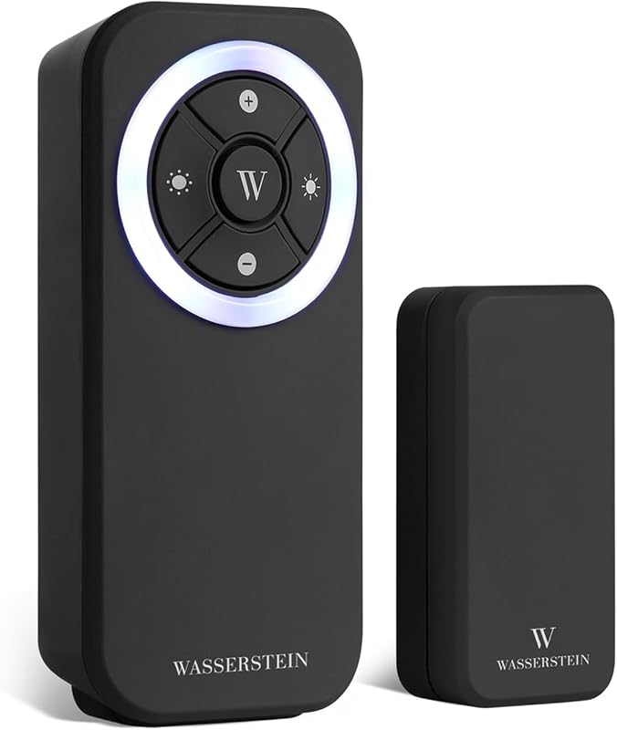 Doorbell Chime Compatible with Blink Video Doorbell (1st Gen & 2nd Gen) - Complete Blink Doorbell Chime Kit - Wired Transmitter with Doorbell Receiver (1-Pack, Black)
