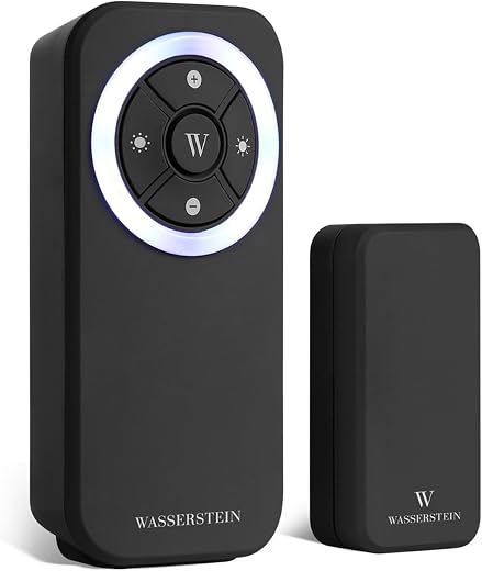 Wasserstein Doorbell Chime Compatible with Blink Video Doorbell (1st Gen & 2nd Gen) - Complete Blink Doorbell Chime Kit - ...