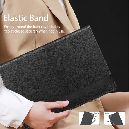 Universal Aiprotablet K10 10.1 inch Case 10.1 Inch Android Tablet Case, Tedubax 360 Degree Rotating Multi-Angle Viewing Stand Universal Case Cover for 10 10.1 and All 9.5-10.5 Inch Tablet -Black