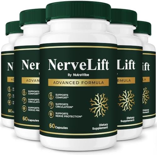 NutraVibe NerveLift Capsules, 5 Pack