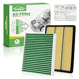 RVgolf Engine+Cabin Air Filters Fit for Infiniti QX50 2.0L 2019-2025, Infiniti QX55 2022-2025