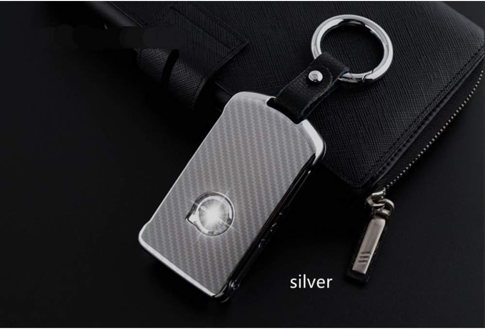 JNXEHQC Aluminum keychain cover. For Volvo XC90 S90 Key case
