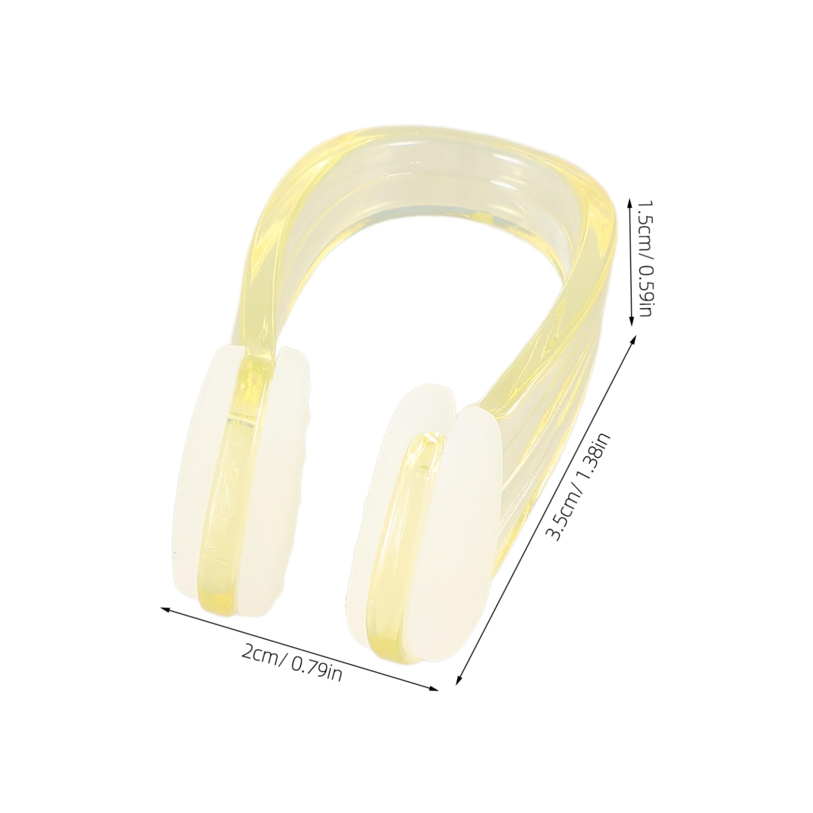 VANZACK Swimming Nose Plugs Set of 6 Boys and Girls Adult Nose Clips Non-Slip Waterproof Soft Comfortable for Swimming Pool Water Sports