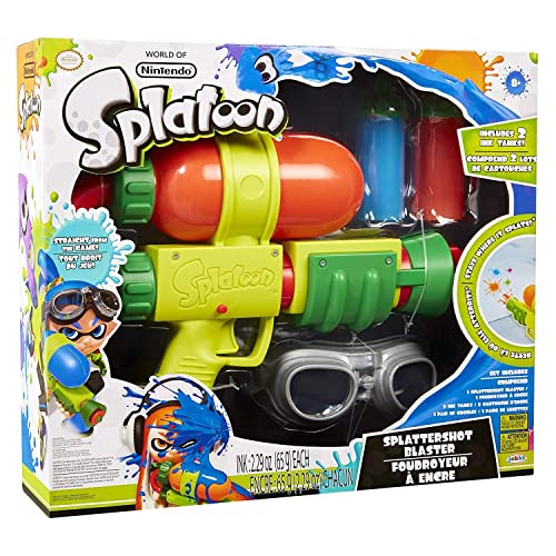 World of Nintendo Splatoon Splattershot Ink Blaster Toy