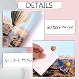 Vasemouh 100 arkuszy 13 x 18 cm, 200 g/m², papier fotograficzny do drukarek, idealny dla żywych i wyraźnych obrazów, do drukowania zdjęć i kreatywnych projektów