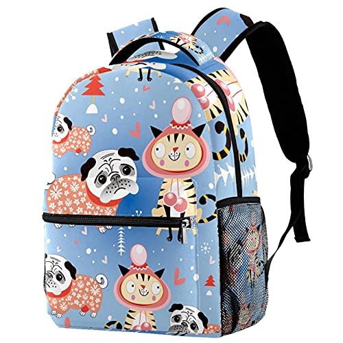 Sac à dos carlin avec porte-bouteille voyage loisirs enfants