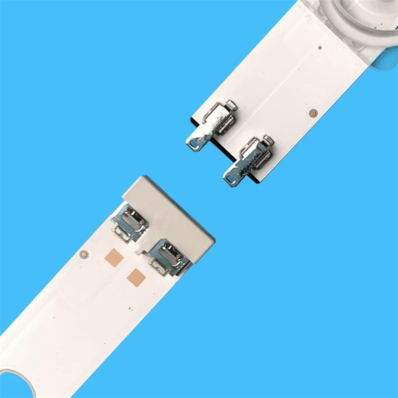 8 Stücke/1 Satz Led-hintergrundbeleuchtung Streifen 10 Lampen Kompatibel for Samsung 55 "TV UE55TU8000 UE55TU7100 UE55TU7000 UN55TU8200 UN55TU7000 UN55TU8000 UE55