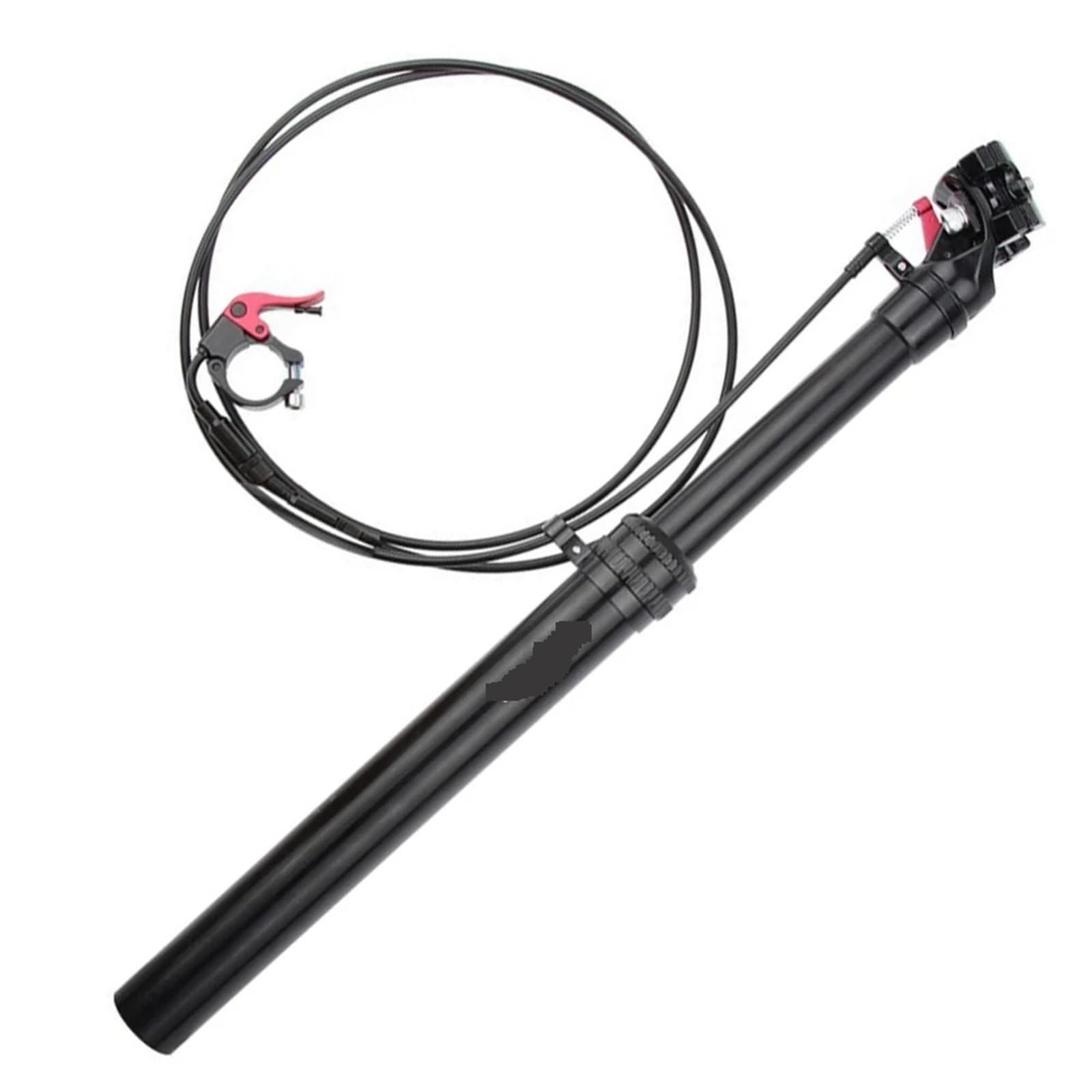 Tija Telescopica MTB Tija de sillín con cuentagotas for Bicicleta de montaña, Control Remoto Ajustable, suspensión, Control por Cable for Piezas de Bicicleta de montaña