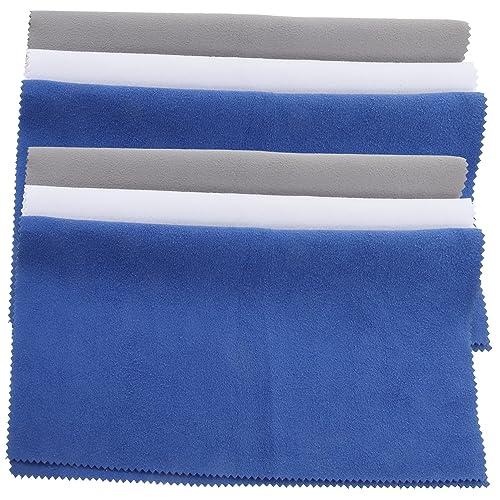 Toddmomy Cleaning Cloths Set for Instruments 6pcs Multifunctional and Polishing Cloths for Violin/guitar/piano