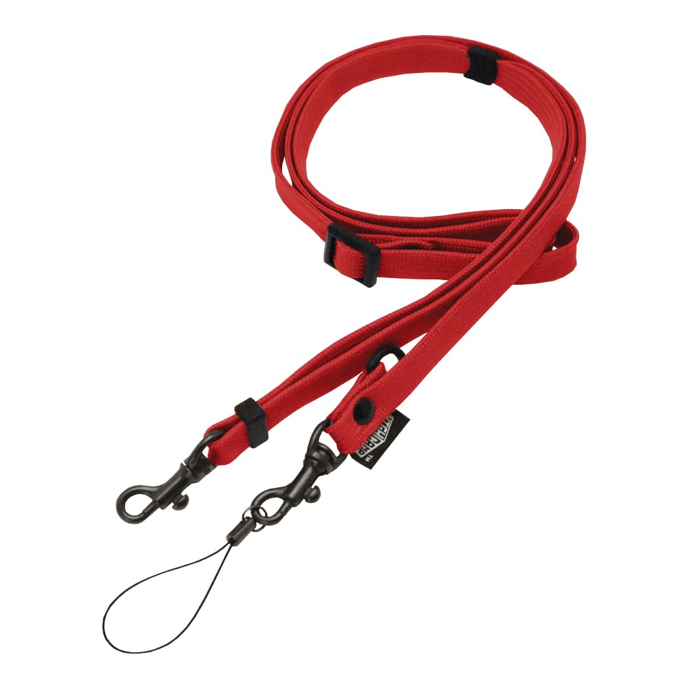 2-Way Adjustable Phone Neck Strap, Red